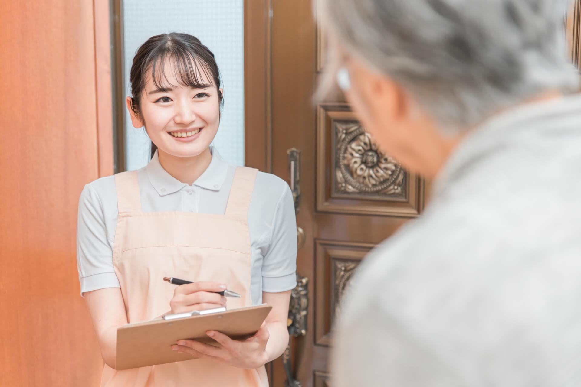 訪問看護師の割合